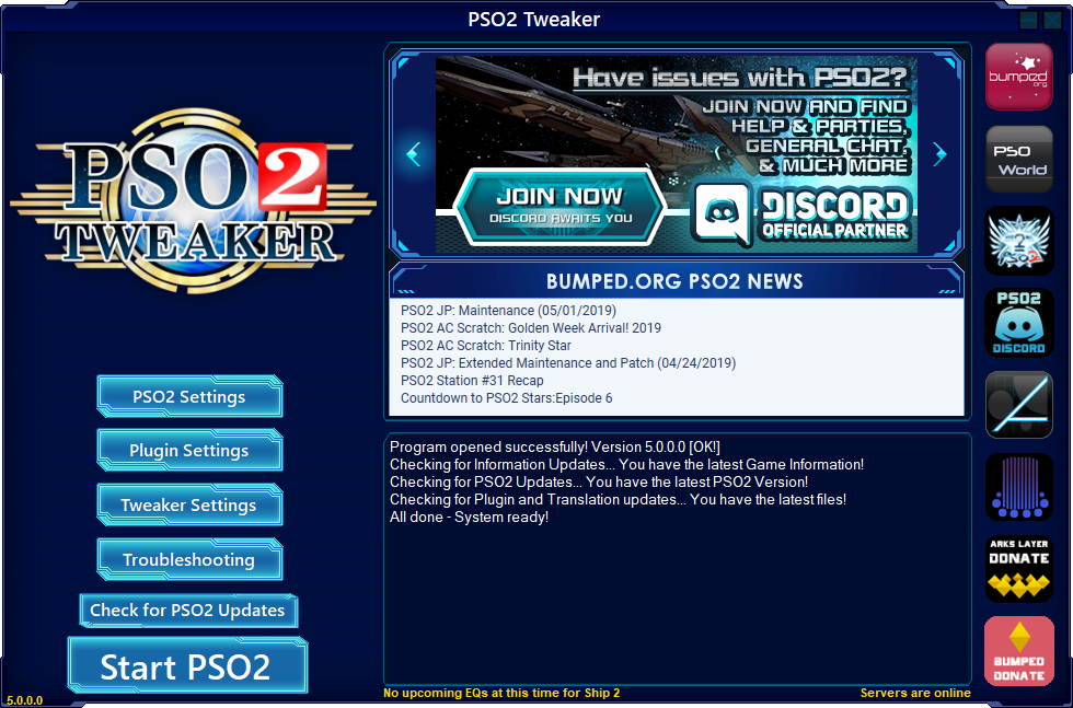 PSO2 Tweaker: Công Cụ Hỗ Trợ Tối Ưu Cho Người Chơi Phantasy Star Online 2